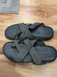 Hush puppies leather sandals