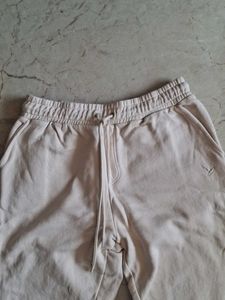 Comfortable Beige Jogger Pants