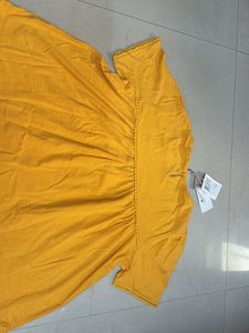 Lee cooper Vibrant Yellow Embellished Tunic