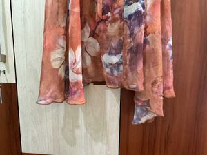 Chic Floral Print Midi Dress