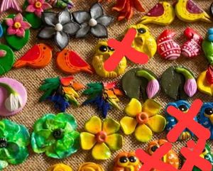 Handmade Clay earrings