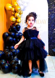 Elegant Black Tulle Dress