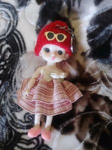 Handmade Crochet Charms &amp; Doll Keychains Set