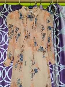 Women peach dress 👗