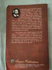 Twelfth Night by William Shakespeare