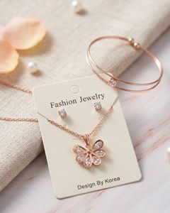 Jewelry Set - Necklace, Earrings, Bracelet