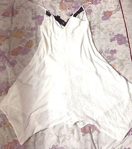 Beaded neckline dress
