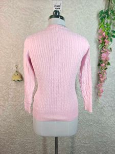 Us polo Pink Cable Knit Sweater