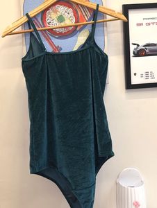 Velvet Camisole Bodysuit