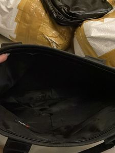 Sleek Black Laptop Bag