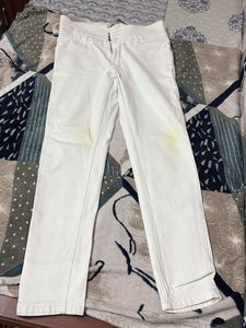 White Denim Jeans