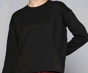 Women Black Sweatshirt