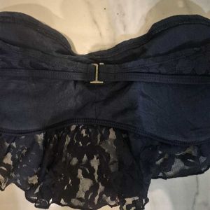 Backless Tie up Lace Top