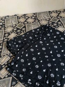 Flowy Black Printed Palazzos