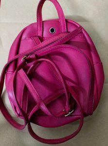 Chic Pink Mini Backpack
