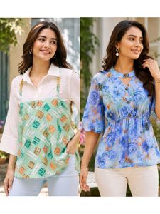 Chic Women's Tops - Set of 2