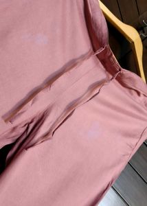 Mauve Pink Chikankari Embroidery Kurta Set