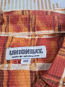 Men's Short Sleeve Plaid Button-Up Shirt