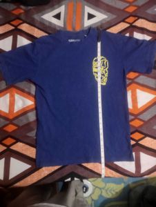 Blue Graphic Print T-Shirt