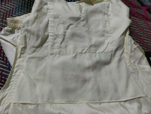 Elegant Cream Embroidered Kurta with Pants