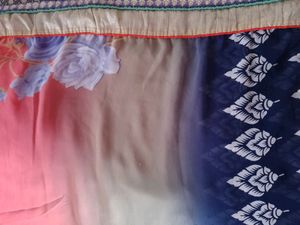 "DISCOUNT OFFER"Printed Saree With Blouse