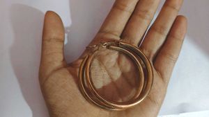 Chic Gold Hoop Earrings