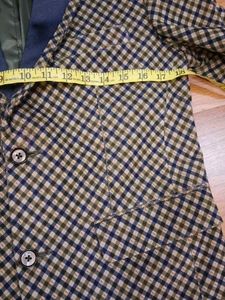 Men's Checked Stylish Blazer (36")