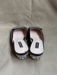 Sparkling Embellished Mules