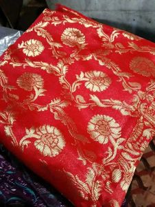 Red Banarasi Silk Saree