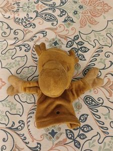 Cute Moose Hand Puppet