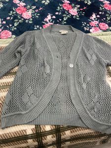 Wool shrug