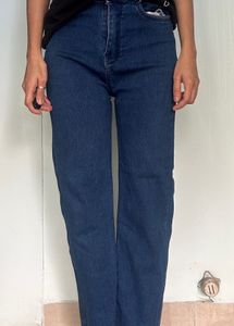 Dark Blue Denim Jeans