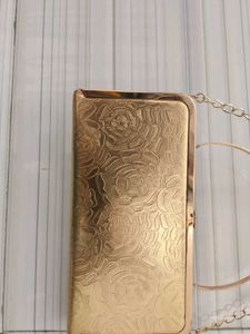 Sparkling Gold Clutch Bag