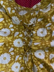 trendy yellow kurta