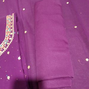 Embroidery Work Georgette Suit