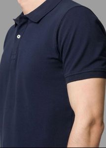 Classic Navy Blue Polo Shirt