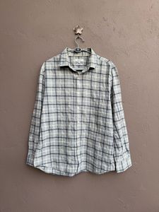Men's Plaid Button-Down Shirt