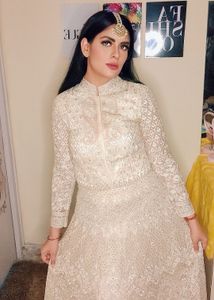 Designer Adi’s Ivory floor Length Anarkali Gown