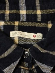 Checkered Button-Down Shirt