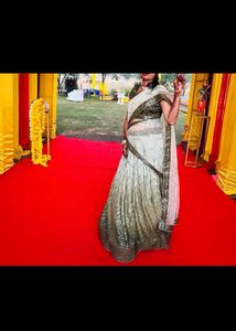 Elegant Lehenga Choli and saree 2 in 1