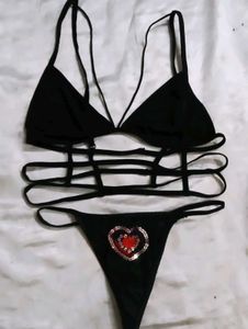 Stylish Black Bikini Set