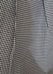 Checkered Wide-Leg Pants