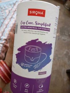 Sirona Electric Menstrual Cup Sterilizer