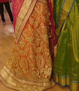 Designer Net Lehenga Choli With Dupatta