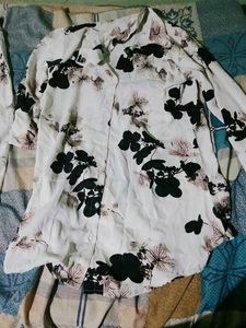 Floral Print Sleepsuit Set