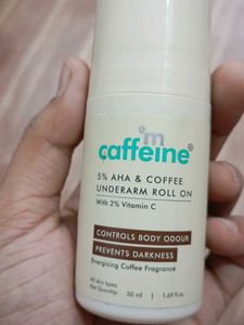 mCaffeine Underarm Roll On