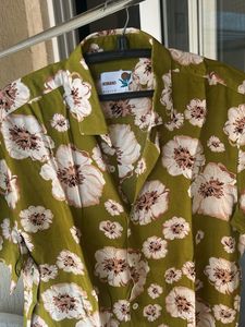 Snitch- Floral Print Shirt
