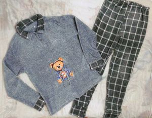 Cute Bear woolen payjama set