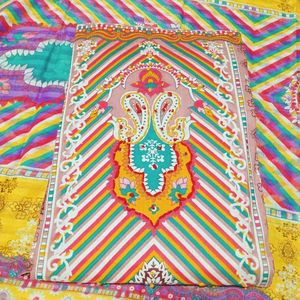 Printed Cotton Unstitched Suit