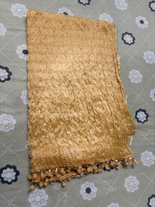 Vintage Y2K Golden Scarf
